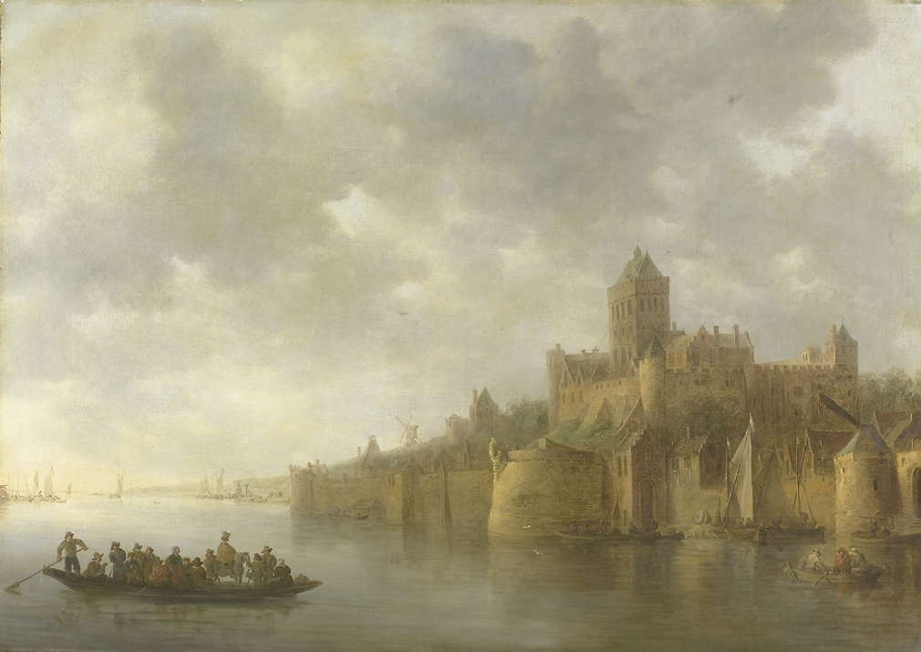 �z�C�G���@�� The Valkhof at Nijmegen ��@�@�@91.5 x 130 cm�@�b�@�A���X�e���_���������p��